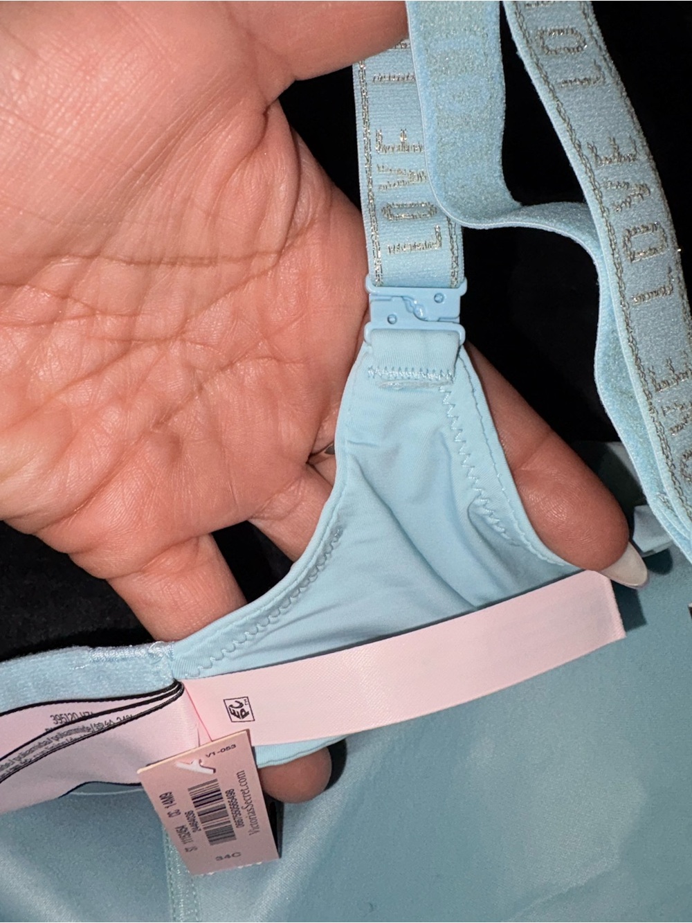 Victoria's Secret Light Blue Strapless Smooth T-Shirt Bra - Picture 6 of 7